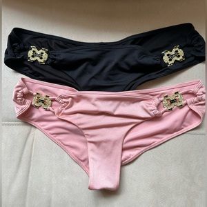 TWO VICTORIA’S SECRET BIKINI BOTTOMS